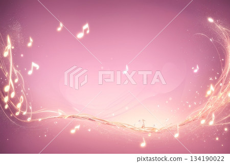 一段優美的音符旋律 134190022