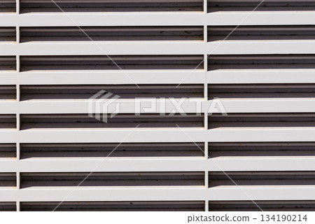Caravan fridge vent, camper rv detail. 134190214