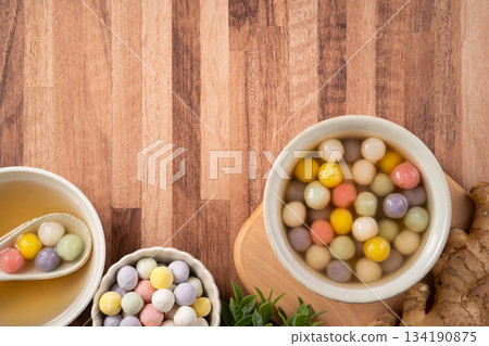 glutinous rice balls winter solstice colorful five elements colorful tangyuan タンユエン もち団子 glutinous rice balls winter solstice colorful five elements colorful tangyuan タンユエン もち団子 134190875
