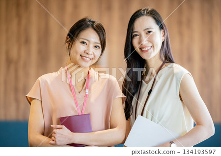 Business woman in the office 134193597