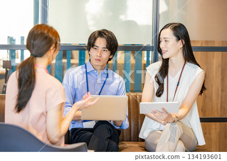 business person having a meeting business person having a meeting 134193601