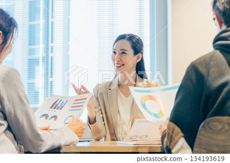 business people having a meeting business people having a meeting 134193619