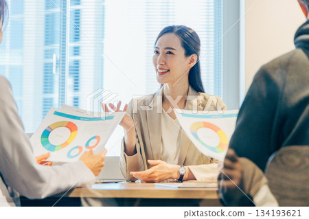 business people having a meeting business people having a meeting 134193621