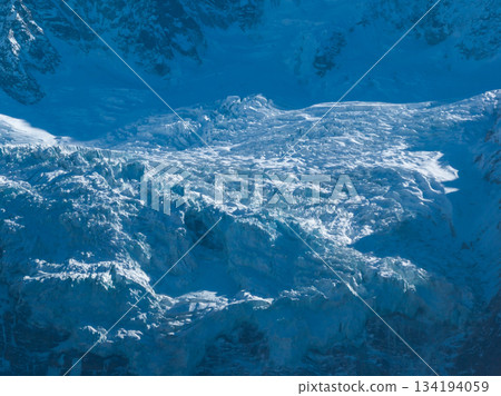 Beautiful high altitude hanging glacier in Tibet, China 134194059