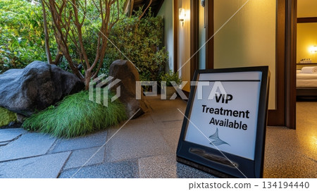 Unique VIP treatment available in tranquil garden setting at luxury retreat 134194440