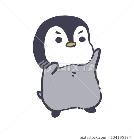 企鵝_舉手 134195184