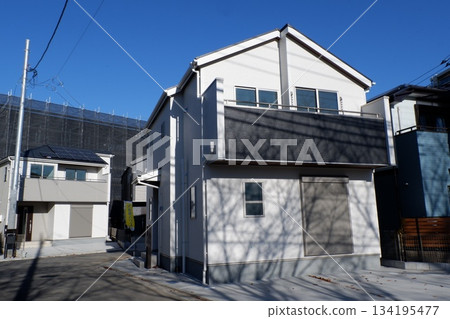 Detached house in suburban area Detached house in suburban area 134195477