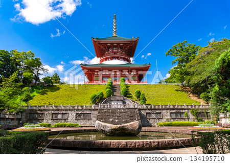 成田山新勝寺大和平塔，千葉縣成田市 134195710