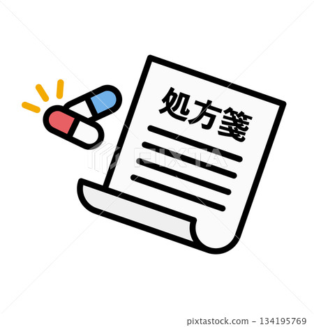 prescription icon prescription icon 134195769