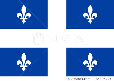 Quebec flag Quebec flag 134195773