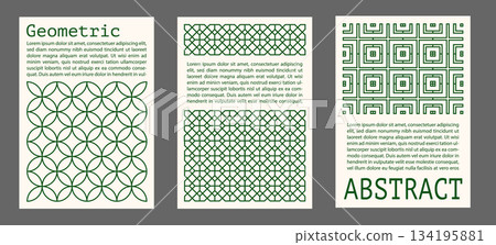 geometric, pattern, icon 134195881
