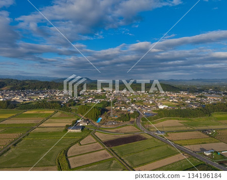 Aerial photography of Miyakonojo City R7 Aerial photography of Miyakonojo City R7 134196184