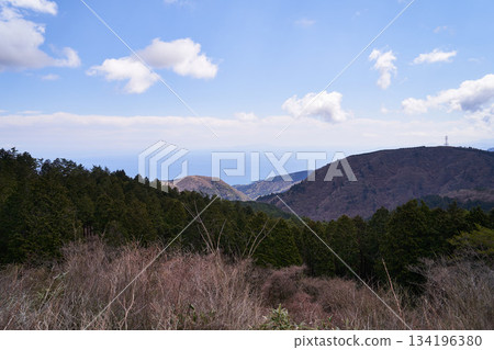 Hakone, Kanagawa Prefecture: View from Mount Taikan 134196380