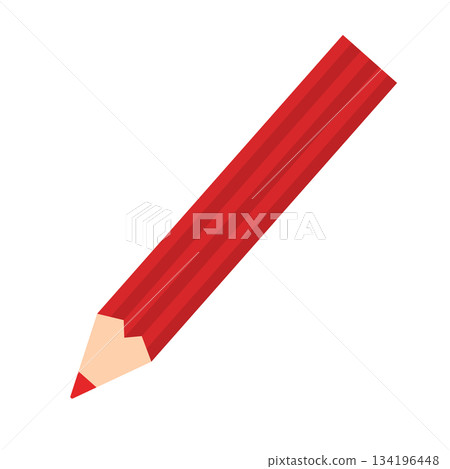 Red pen icon 134196448