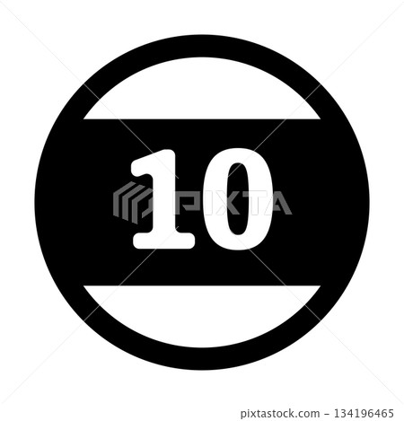 10個撞球 10個撞球 134196465
