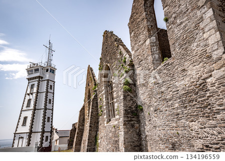 Saint Mathieu abbey, plougonvelin, finistere, brittany, france Saint Mathieu abbey, plougonvelin, finistere, brittany, france 134196559