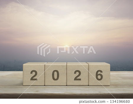 Happy new year 2026 cover concept 134196680