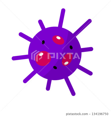 Virus illustration Virus illustration 134196750