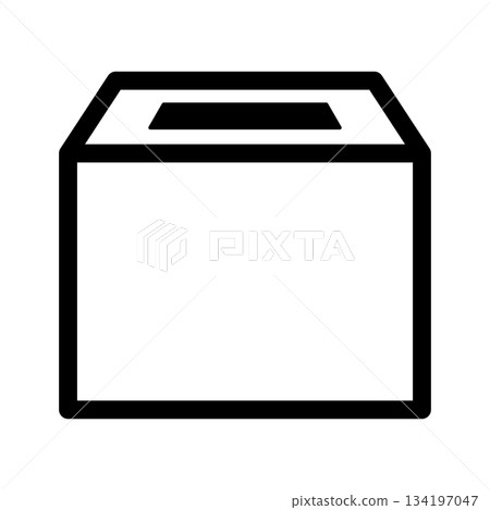 Ballot box and election 134197047