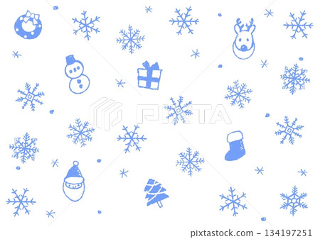 Cute and simple Christmas background Cute and simple Christmas background 134197251