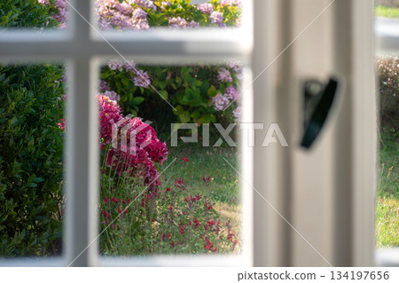 View through an interior window View through an interior window 134197656