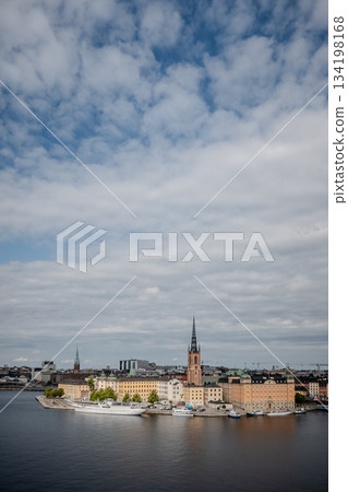 scenic view of the Old Town (Gamla Stan) in Stockholm, Sweden scenic view of the Old Town (Gamla Stan) in Stockholm, Sweden 134198168