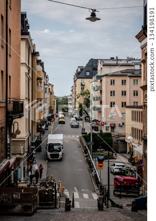 Historical old streets and architecture Old town of Stockholm, Sweden Historical old streets and architecture Old town of Stockholm, Sweden 134198191
