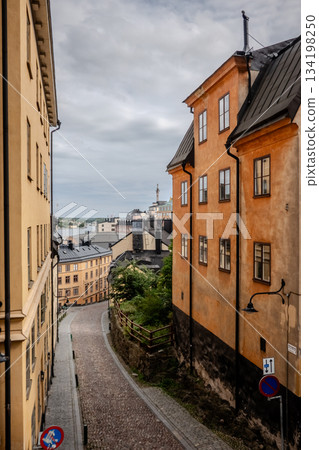 Historical old streets and architecture Old town of Stockholm, Sweden Historical old streets and architecture Old town of Stockholm, Sweden 134198250