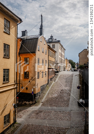 Historical old streets and architecture Old town of Stockholm, Sweden Historical old streets and architecture Old town of Stockholm, Sweden 134198251