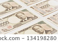 Japanese banknotes 134198280