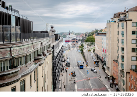 Historical old streets and architecture Old town of Stockholm, Sweden Historical old streets and architecture Old town of Stockholm, Sweden 134198326