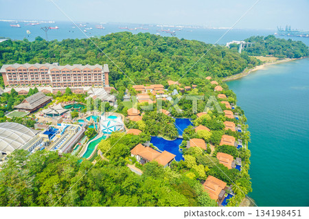 新加坡聖淘沙島風景區(度假村) 新加坡聖淘沙島風景區(度假村) 134198451
