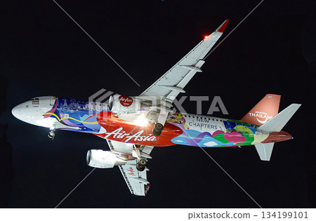 AirAsia A330 night flight 134199101