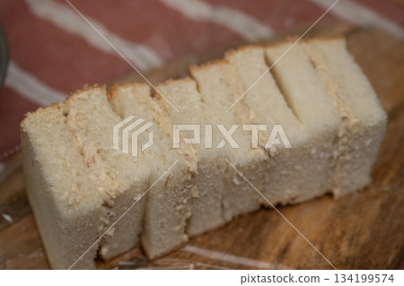 Image of a white fish sandwich 134199574