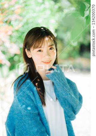 Outdoor female portrait 134200370