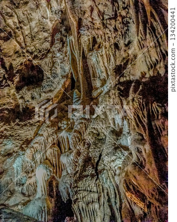 Cavern scenes at lake shasta caverns in northern california Cavern scenes at lake shasta caverns in northern california 134200441
