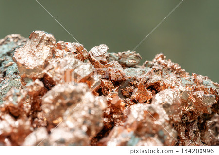 Material photo of copper ore Material photo of copper ore 134200996