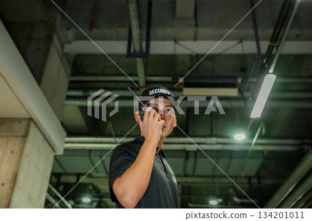 Security guard radio contact Security guard radio contact 134201011