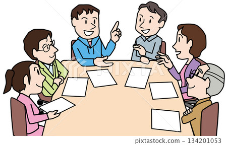 People meeting People meeting 134201053