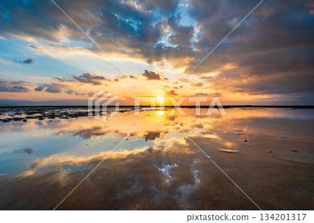 Chichibugahama Beach in Mitoyo City, Kagawa Prefecture 134201317