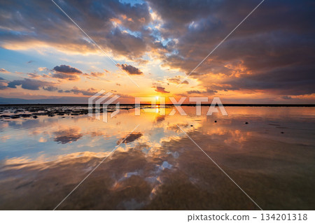 Chichibugahama Beach in Mitoyo City, Kagawa Prefecture 134201318