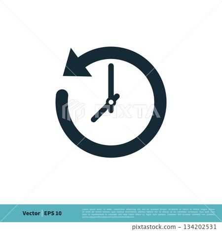 24 Hours Assistance Icon Vector Logo Template Illustration Design. Vector EPS 10. 134202531