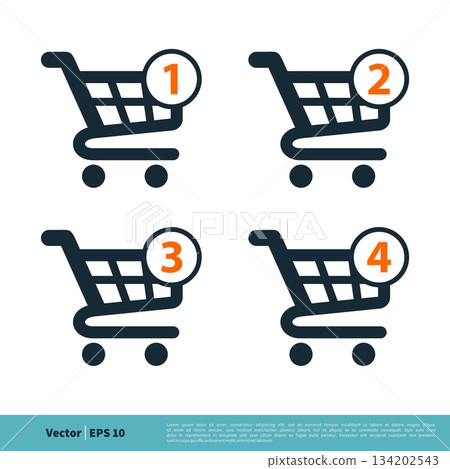 Trolley Cart Icon Vector Logo Template Illustration Design. Vector EPS 10. Trolley Cart Icon Vector Logo Template Illustration Design. Vector EPS 10. 134202543