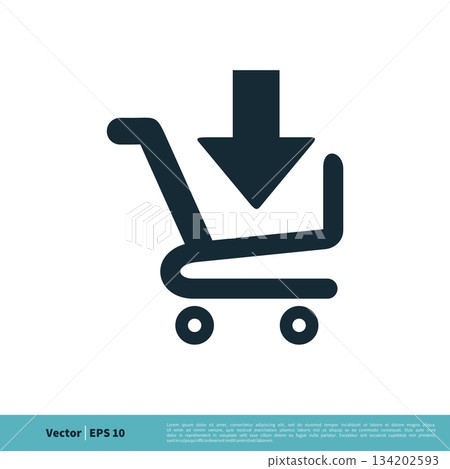 Download Cart Trolley Icon Vector Logo Template Illustration Design. Vector EPS 10. Download Cart Trolley Icon Vector Logo Template Illustration Design. Vector EPS 10. 134202593