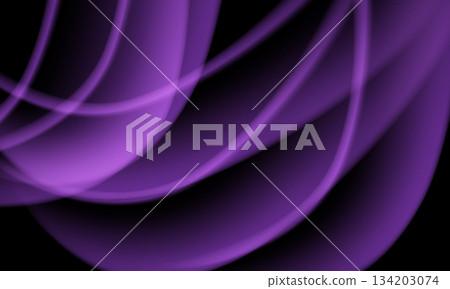 Abstract purple curve wavw overlap on black shadow design modern futuristic luxury background vector Abstract purple curve wavw overlap on black shadow design modern futuristic luxury background vector 134203074