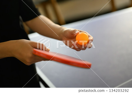 打乒乓球 打乒乓球 134203292