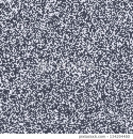 Pixel texture background. Abstract black, gray and white noise texture on tv screen vector illustration. Pixel chaos grain pattern of bad digital signal. Game error on monitor Pixel texture background. Abstract black, gray and white noise texture on tv screen vector illustration. Pixel chaos grain pattern of bad digital signal. Game error on monitor 134204480