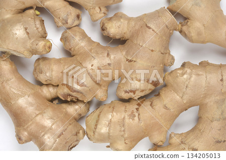 Texture of Fresh Ginger Roots 134205013