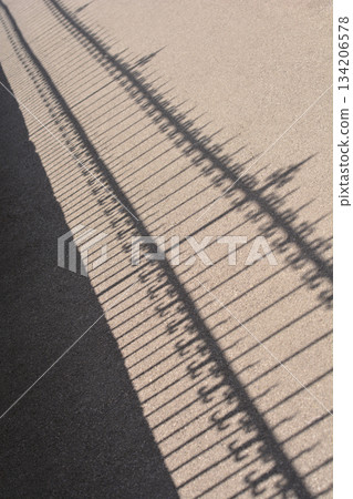 Fence Shadow Pattern Fence Shadow Pattern 134206578
