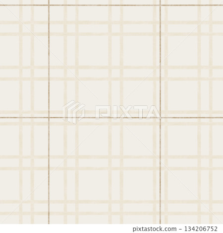 Seamless light beige checkered pattern and with jagged edges. Repeat pattern abstract checkered with jagged edges geometric design. Minimalist watercolor background for textile Seamless light beige checkered pattern and with jagged edges. Repeat pattern abstract checkered with jagged edges geometric design. Minimalist watercolor background for textile 134206752